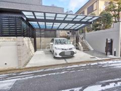 施工例画像：奈良市 新築ベーシック オープン外構